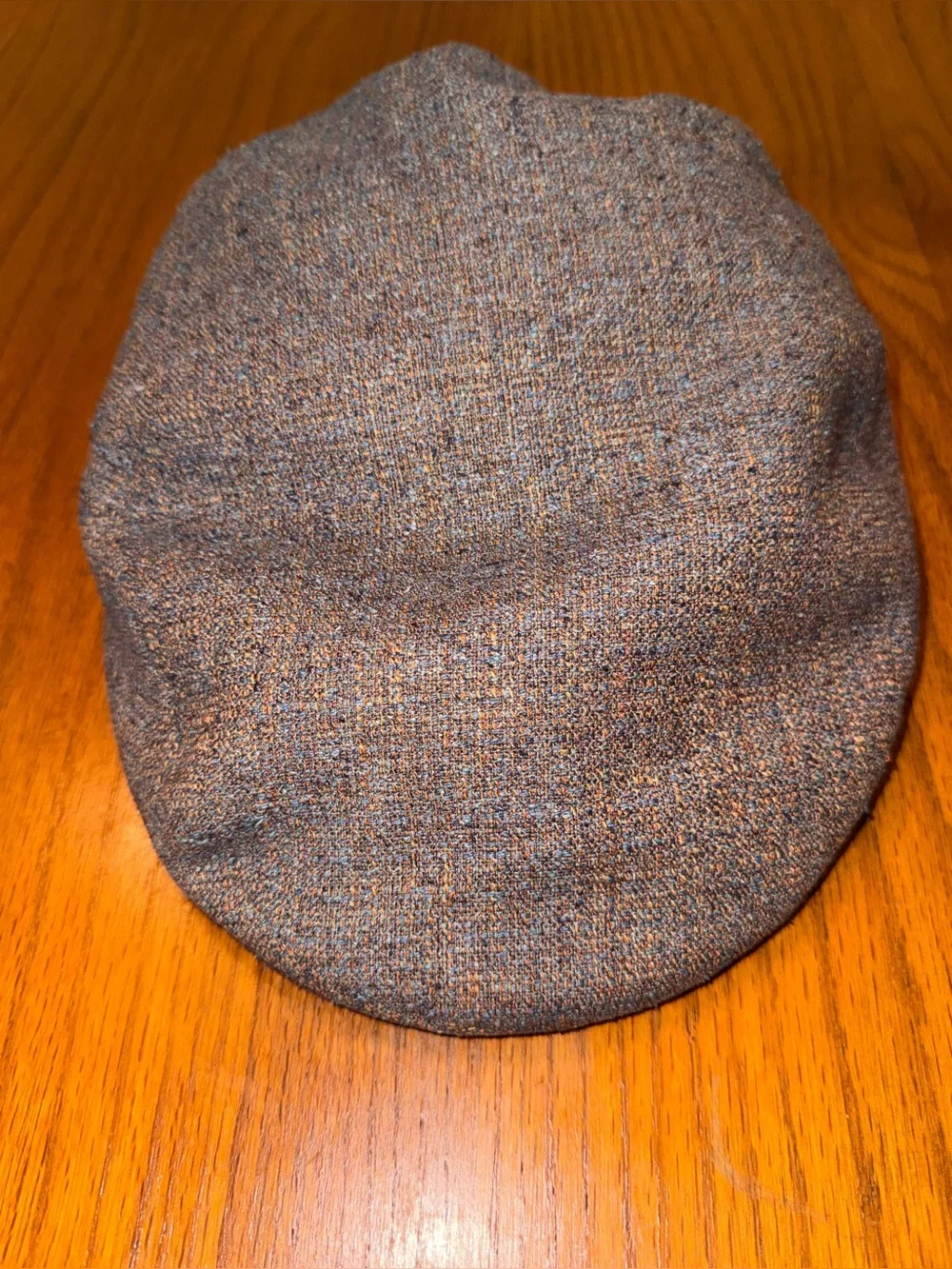 Vintage Doria Gruppo Borsalino flat Cap wool/silk sz 58(7 1/4) MADE IN ITALY